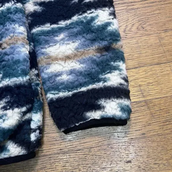 Home Free Aztec Design Pull Over Teddy Cozy OHIO Sweatshirt Sweater Size Medium - Picture 7 of 15